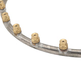 Multifunctional Annular Nozzle G3/8 Female Thread Multi Head Ring Shaped Atomizing Nozzle for Garden Agricultural Irrigation 20 Head