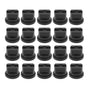 20 Pcs Flat Fan Spray Tip Uniform Spray Distribution 110 Degree Agricultural Sprayer Atomizing Nozzle 30.68mm Bore Diameter