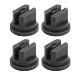 20 Pcs Flat Fan Spray Tip Uniform Spray Distribution 110 Degree Agricultural Sprayer Atomizing Nozzle 30.2mm Bore Diameter - Front View