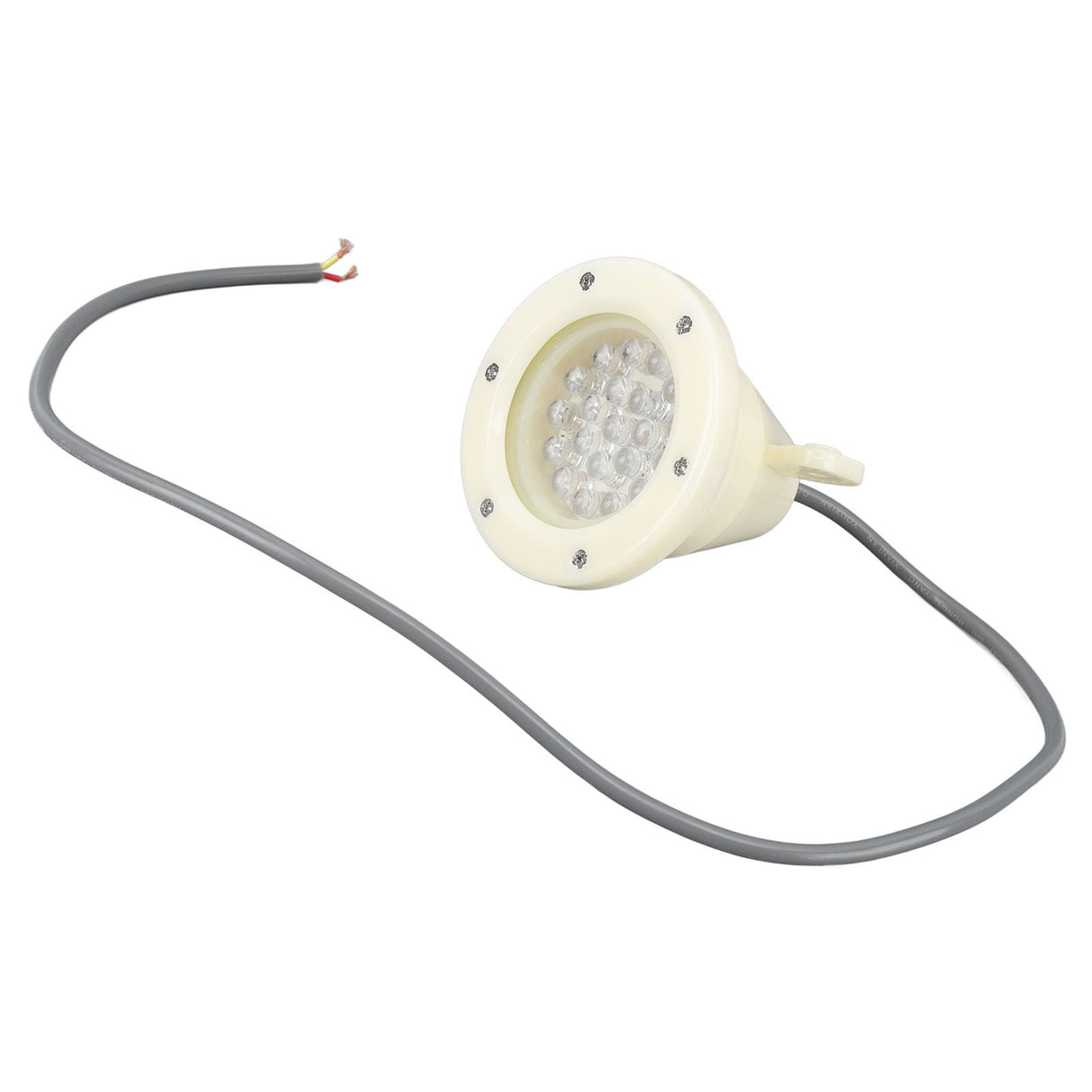 Submersible LED Light Underwater Orange Yellow Light 110mm 220V Waterproof Pool Light