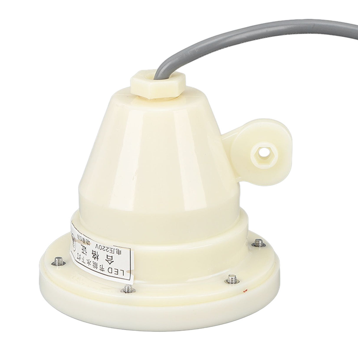 Submersible LED Light Underwater Orange Yellow Light 110mm 220V Waterproof Pool Light