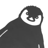 Penguin Family Stake Statue Simulation Vivid Hollow Iron Animal Stake Decoration for Garden Lawn Yard