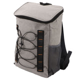 Insulated Backpack Outdoor Large Capacity Insulation Bag Long Term Thermal Insulation Lunch Bag with Side Cup Holder for Travel Picnic Camping - Front View