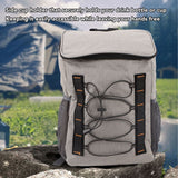Insulated Backpack Outdoor Large Capacity Insulation Bag Long Term Thermal Insulation Lunch Bag with Side Cup Holder for Travel Picnic Camping - Extra Image