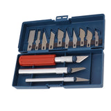 13Pcs Carving Chisel Set Steel Hand Hold Woodworking Whittling Cutter Portable Carving Tools - Front View