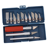 13Pcs Carving Chisel Set Steel Hand Hold Woodworking Whittling Cutter Portable Carving Tools
