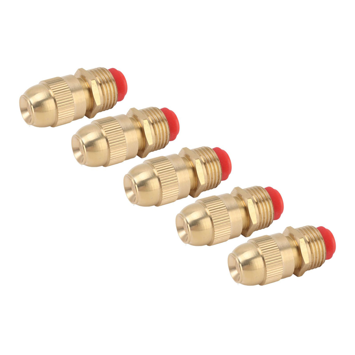 10Pcs G1/2 Male Thread Sprinkler Nozzle Garden Irrigation Water Spray Head Adjustable Watering Sprayer Nozzle Small Body