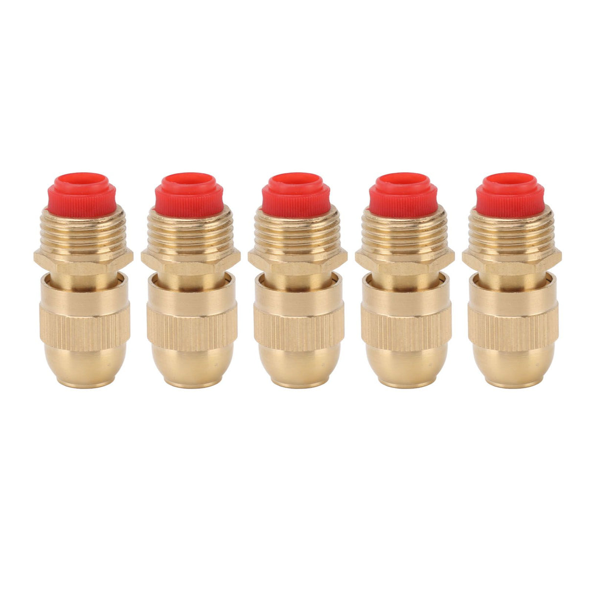 10Pcs G1/2 Male Thread Sprinkler Nozzle Garden Irrigation Water Spray Head Adjustable Watering Sprayer Nozzle Small Body