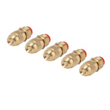 10Pcs G1/2 Male Thread Sprinkler Nozzle Garden Irrigation Water Spray Head Adjustable Watering Sprayer Nozzle Small Body