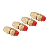 10Pcs G1/2 Male Thread Sprinkler Nozzle Garden Irrigation Water Spray Head Adjustable Watering Sprayer Nozzle Small Body