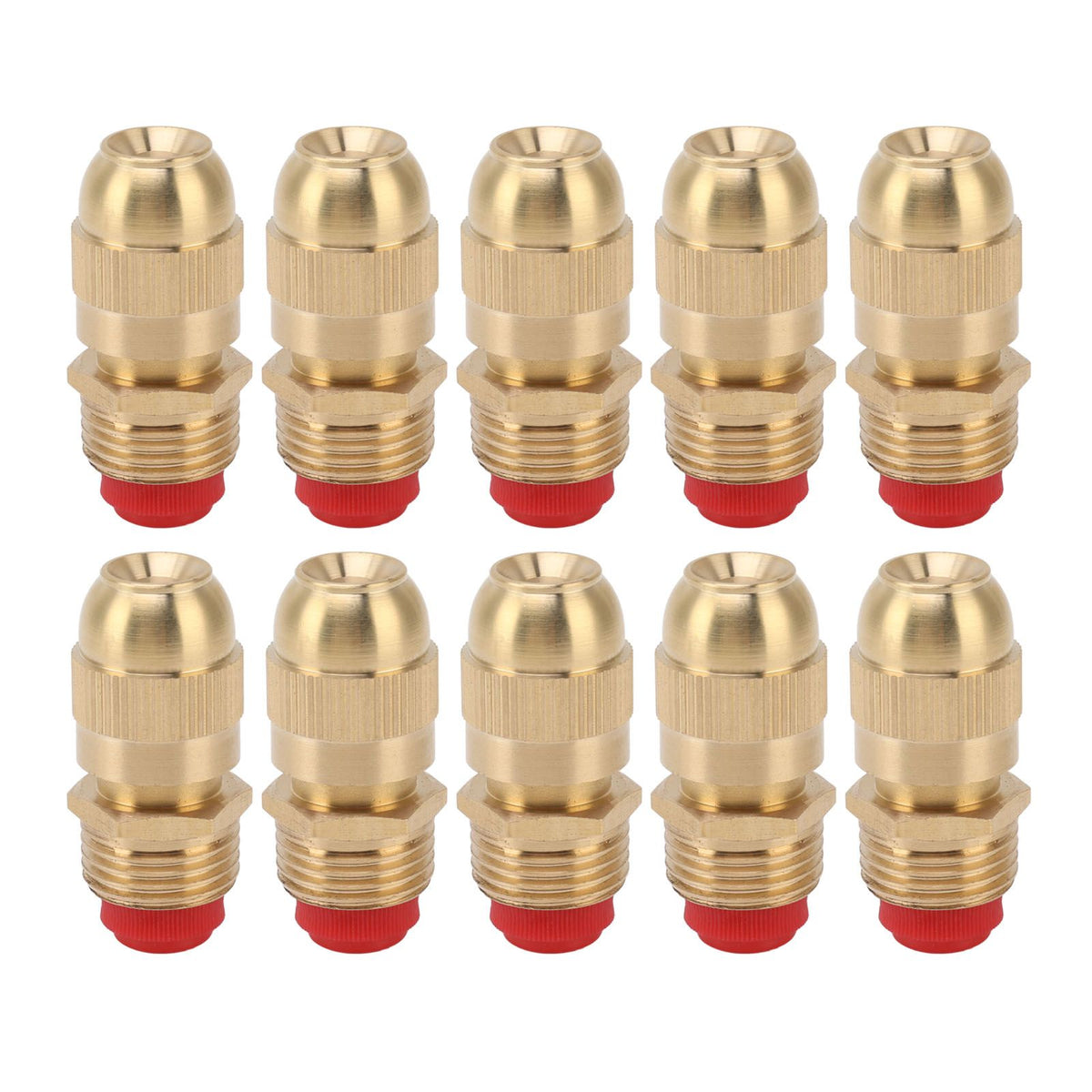 10Pcs G1/2 Male Thread Sprinkler Nozzle Garden Irrigation Water Spray Head Adjustable Watering Sprayer Nozzle Big Body