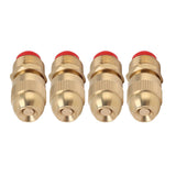 10Pcs G1/2 Male Thread Sprinkler Nozzle Garden Irrigation Water Spray Head Adjustable Watering Sprayer Nozzle Big Body