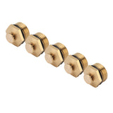 20PCS Brass Misting Nozzles 1/2 Inch Adjustable Dust Removal Cooling Atomizers Nozzles for Lawn Garden