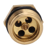 20PCS Brass Misting Nozzles 1/2 Inch Adjustable Dust Removal Cooling Atomizers Nozzles for Lawn Garden