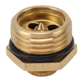 20PCS Brass Misting Nozzles 1/2 Inch Adjustable Dust Removal Cooling Atomizers Nozzles for Lawn Garden - Extra Image