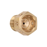 10PCS Misting Nozzle Brass Multiple Holes Anti Corrosion Fine Misting Water Nozzles for Cooling System Garden Lawn M14x1.5 - Front View