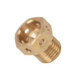 10PCS Misting Nozzle Brass Multiple Holes Anti Corrosion Fine Misting Water Nozzles for Cooling System Garden Lawn M14x1.5