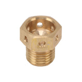 10PCS Misting Nozzle Brass Multiple Holes Anti Corrosion Fine Misting Water Nozzles for Cooling System Garden Lawn M14x1.5 - 45-Degree Angle