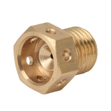 10PCS Misting Nozzle Brass Multiple Holes Anti Corrosion Fine Misting Water Nozzles for Cooling System Garden Lawn M14x1.5