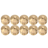10pcs Brass Misting Nozzles Fog Sprinkler Head for Factory Site Coal Mine Garden Lawn Cooling System G3/4 Inch