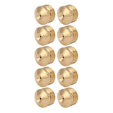 10pcs Brass Misting Nozzles Fog Sprinkler Head for Factory Site Coal Mine Garden Lawn Cooling System G3/4 Inch