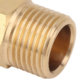 10PCS Directional Slot Nozzle Brass Cooling Misting Rustproof Heat Resistant Water Hose Nozzle for Lawns Vegetable Gardens 4 Point Thread