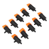 10 Pcs Irrigation Drippers 0 to 200L Adjustable Drip Emitters Micro Spray Water Flow Irrigation Sprinkler Drip Watering System Parts