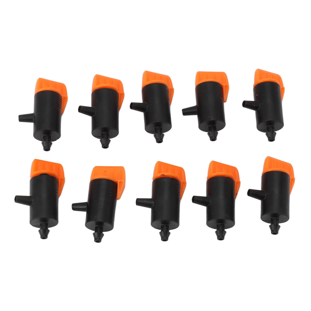 10 Pcs Irrigation Drippers 0 to 200L Adjustable Drip Emitters Micro Spray Water Flow Irrigation Sprinkler Drip Watering System Parts