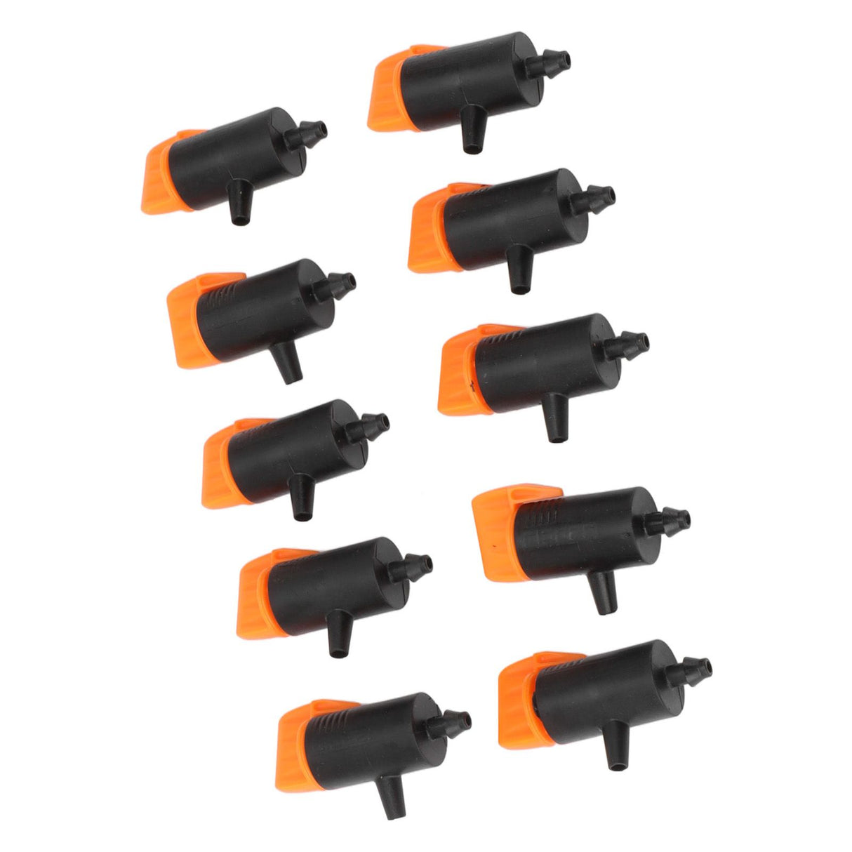 10 Pcs Irrigation Drippers 0 to 200L Adjustable Drip Emitters Micro Spray Water Flow Irrigation Sprinkler Drip Watering System Parts