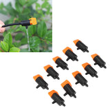 10 Pcs Irrigation Drippers 0 to 200L Adjustable Drip Emitters Micro Spray Water Flow Irrigation Sprinkler Drip Watering System Parts - Extra Image