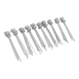 100PCS Ground Nail Galvanized Iron Rust Proof Artificial Turf Stakes for Weed Barriers Tent Garden Cloth Sunshade Net - Extra Image