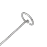 100PCS Ground Nail Galvanized Iron Rust Proof Artificial Turf Stakes for Weed Barriers Tent Garden Cloth Sunshade Net