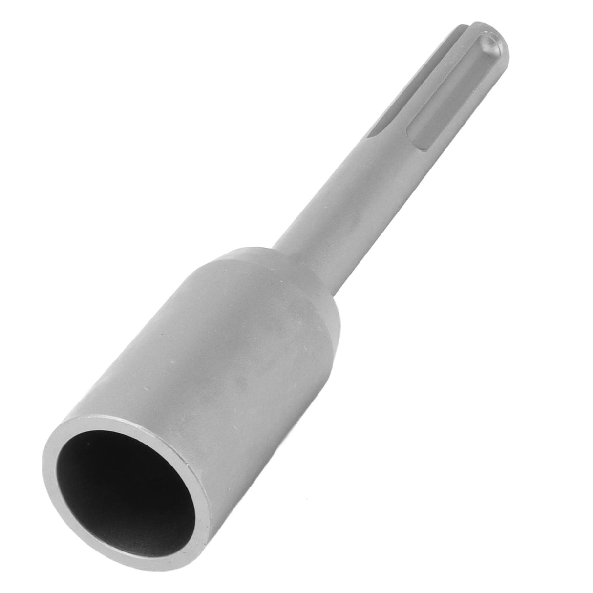T Post Driver 5 Pits Shank Steel Fence Post Driver Hand Post Pounder Hammer Drill Attachment 20cm Length 30mm / 1.2in