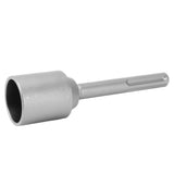 T Post Driver 5 Pits Shank Steel Fence Post Driver Hand Post Pounder Hammer Drill Attachment 20cm Length 45mm / 1.8in