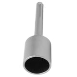 T Post Driver 5 Pits Shank Steel Fence Post Driver Hand Post Pounder Hammer Drill Attachment 20cm Length 45mm / 1.8in