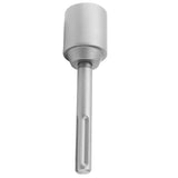 T Post Driver 5 Pits Shank Steel Fence Post Driver Hand Post Pounder Hammer Drill Attachment 20cm Length 45mm / 1.8in
