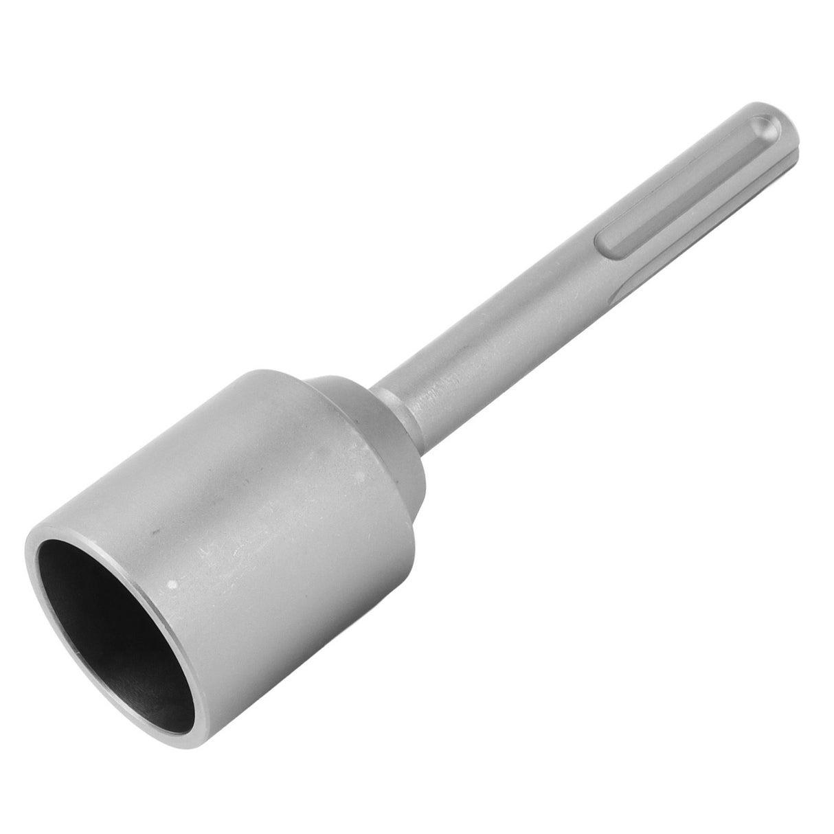 T Post Driver 5 Pits Shank Steel Fence Post Driver Hand Post Pounder Hammer Drill Attachment 20cm Length 45mm / 1.8in