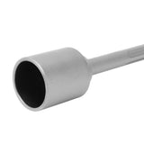 T Post Driver 5 Pits Shank Steel Fence Post Driver Hand Post Pounder Hammer Drill Attachment 20cm Length 45mm / 1.8in - Extra Image