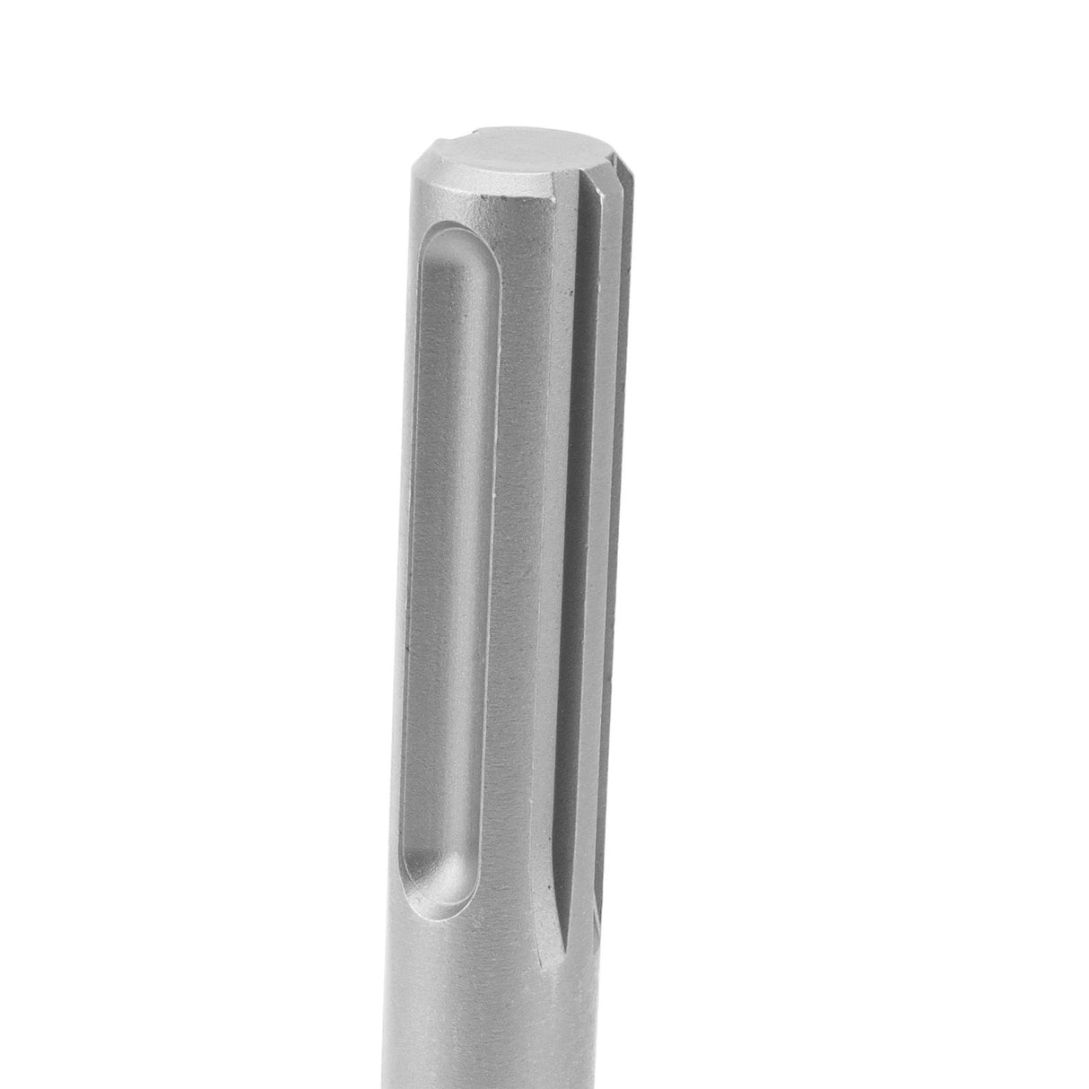T Post Driver 5 Pits Shank Steel Fence Post Driver Hand Post Pounder Hammer Drill Attachment 20cm Length 65mm / 2.6in
