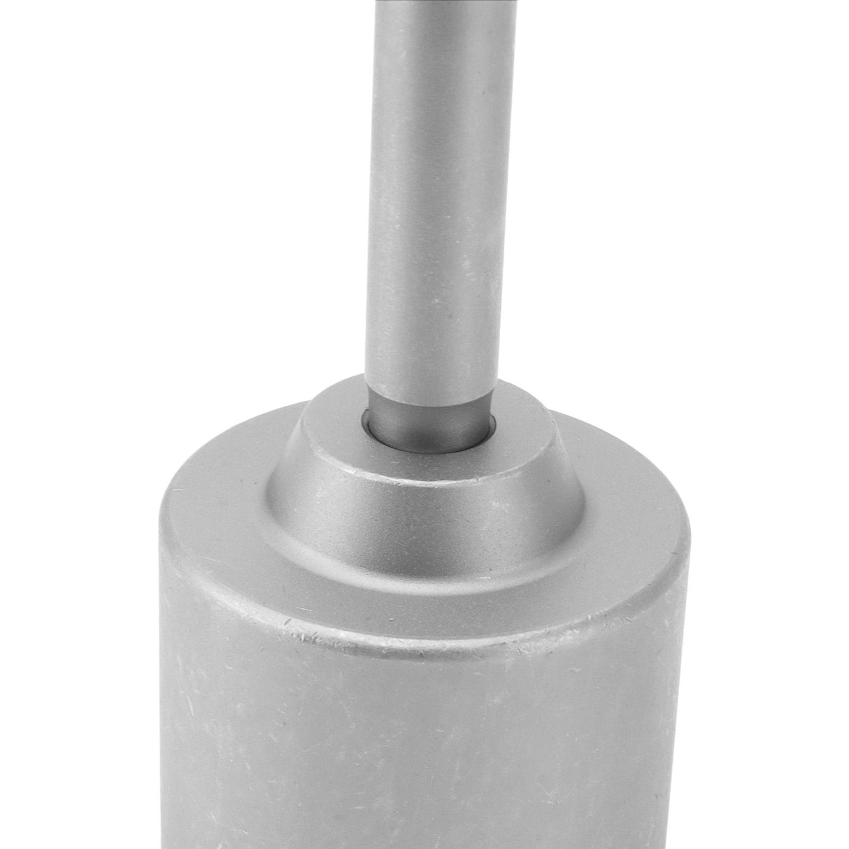 T Post Driver 5 Pits Shank Steel Fence Post Driver Hand Post Pounder Hammer Drill Attachment 20cm Length 65mm / 2.6in