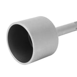 T Post Driver 5 Pits Shank Steel Fence Post Driver Hand Post Pounder Hammer Drill Attachment 20cm Length 65mm / 2.6in