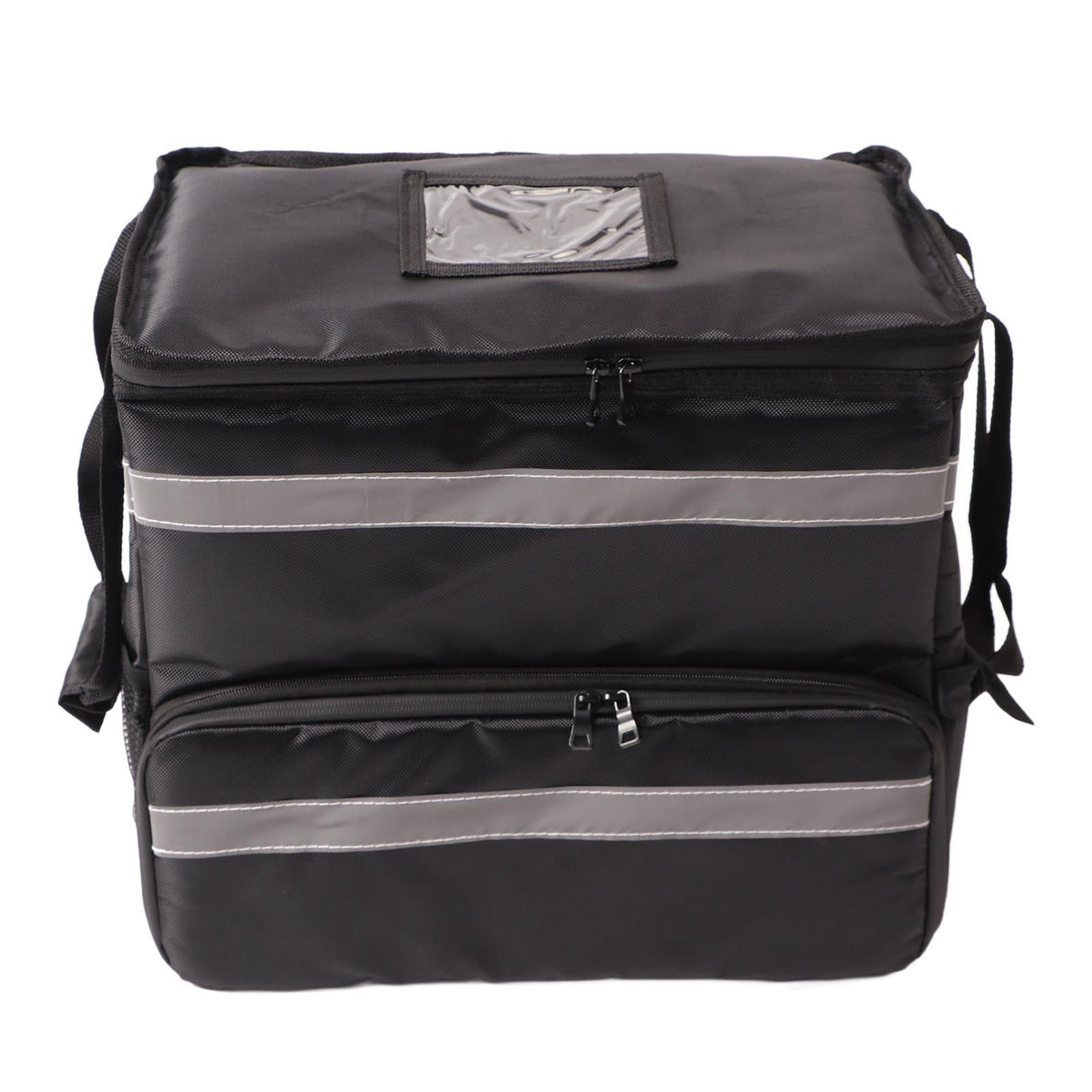 50L Insulated Pizza Delivery Backpack Take Out Food Delivery Thermal Backpack with Expandable Layer for Camping Travel