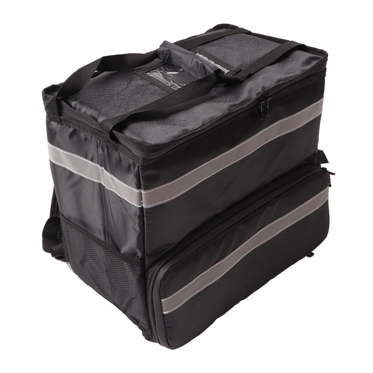 50L Insulated Pizza Delivery Backpack Take Out Food Delivery Thermal Backpack with Expandable Layer for Camping Travel