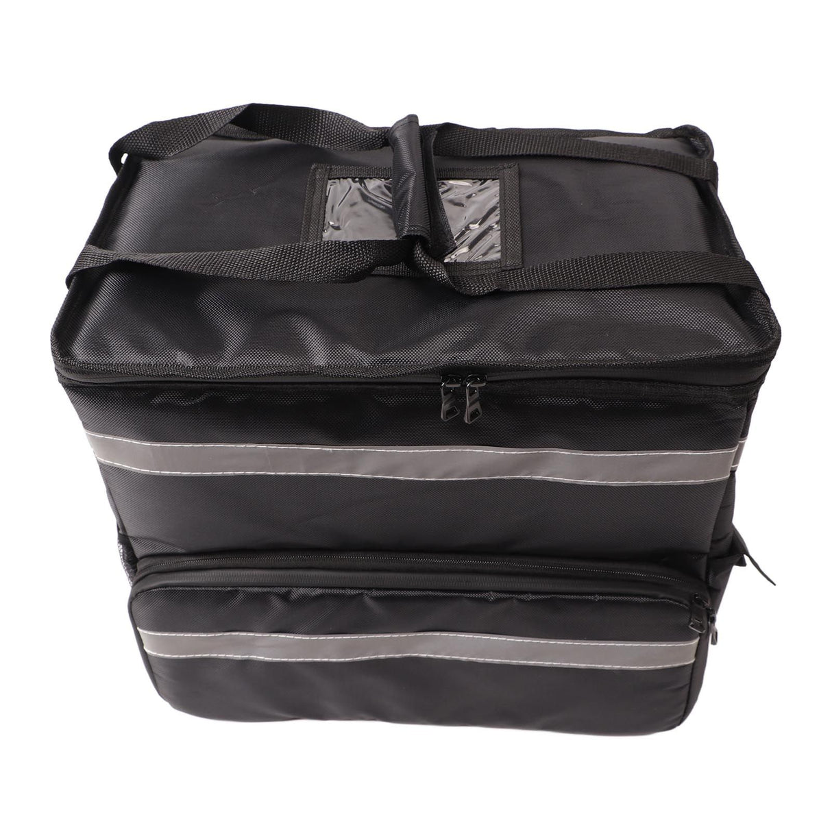50L Insulated Pizza Delivery Backpack Take Out Food Delivery Thermal Backpack with Expandable Layer for Camping Travel