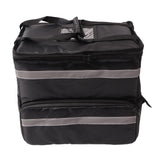 50L Insulated Pizza Delivery Backpack Take Out Food Delivery Thermal Backpack with Expandable Layer for Camping Travel - Close-Up Angle