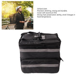 50L Insulated Pizza Delivery Backpack Take Out Food Delivery Thermal Backpack with Expandable Layer for Camping Travel - Extra Image
