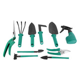 Gardening Garden Tools 10 Piece Set Scissors Spades Shovels Spray Cans Gardening Work Tools