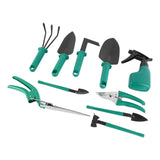 Gardening Garden Tools 10 Piece Set Scissors Spades Shovels Spray Cans Gardening Work Tools - Extra Image