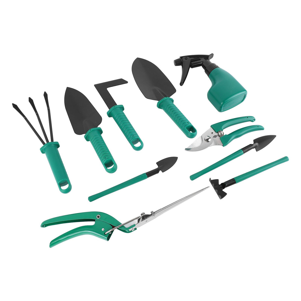 Gardening Garden Tools 10 Piece Set Scissors Spades Shovels Spray Cans Gardening Work Tools