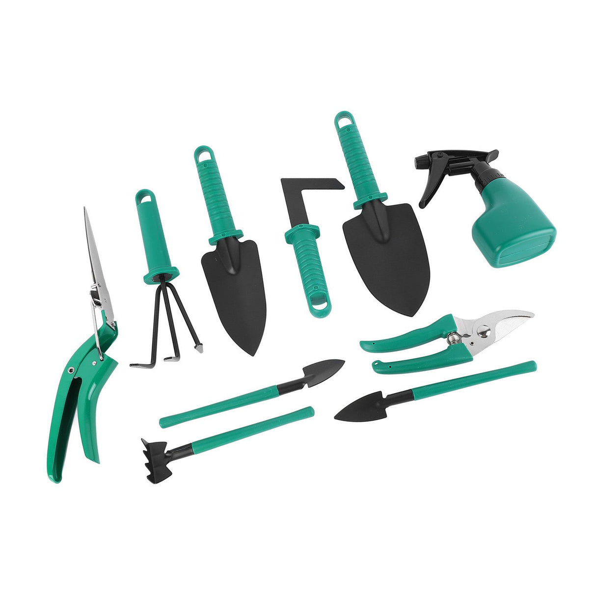Gardening Garden Tools 10 Piece Set Scissors Spades Shovels Spray Cans Gardening Work Tools